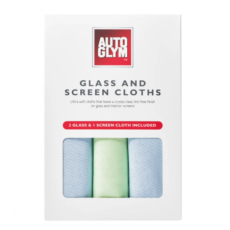 Autoglym Glass and Screen Cloths - Handričky na sklá a displeje